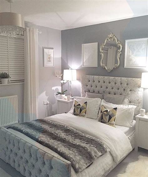 Magnificent Bedroom Inspiration In Silver Bedroom