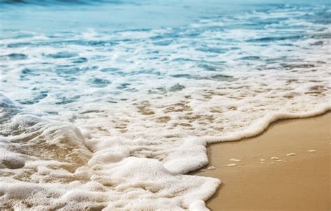 Wallpaper Sand Sea Wave Beach Summer Summer Beach Sea Blue