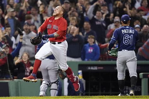 Boston Red Soxs Christian Vázquez On Walkoff Homer ‘somebody Needs To
