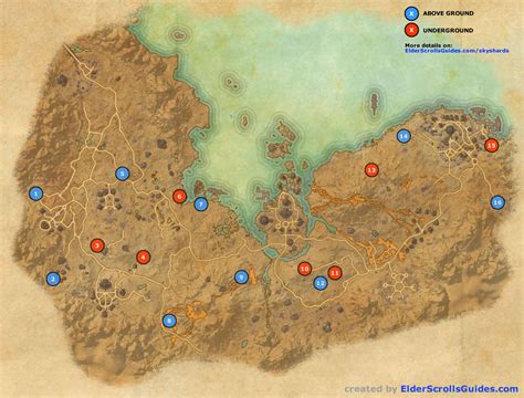 Stonefalls Skyshards Map Elder Scrolls Online Guides