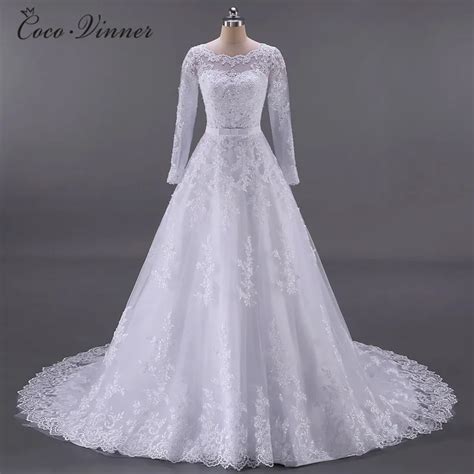c v vestidos de noiva ball gown wedding dress 2019 long sleeves wedding dresses pearls tulle