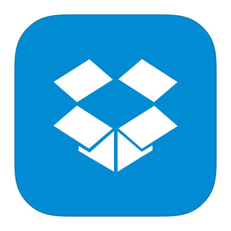 Dropbox gives you multiple ways to put your computer files on dropbox's secure servers, or take them off (if you need to): Dropbox, metroui icon