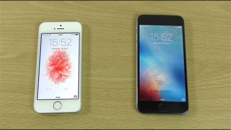 Apple Iphone Se Vs Iphone 6 Speed And Battery Test Youtube
