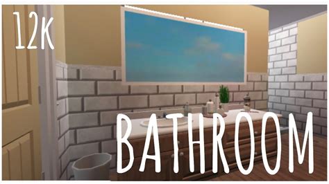 X2 Bloxburg Bathroom