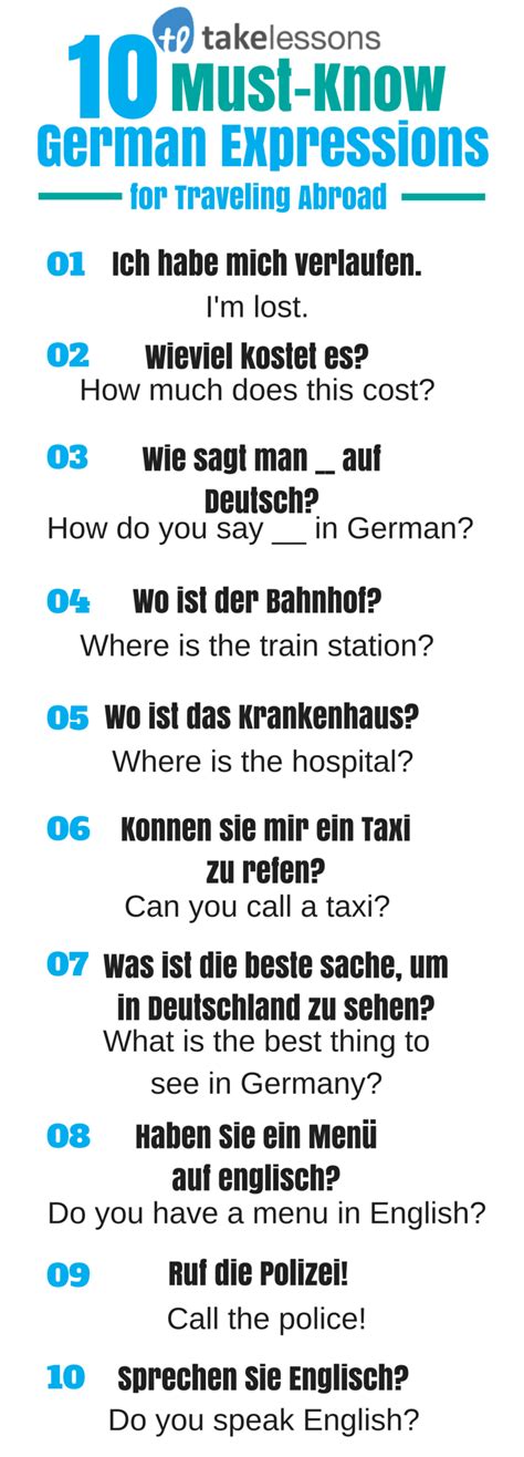 10 Must Know German Expressions For Traveling Abroad