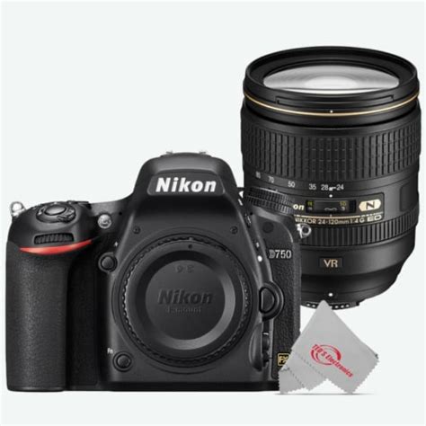 Nikon D750 243mp Fx Format Dslr Camera With Af S Nikkor 24 120mm F4g