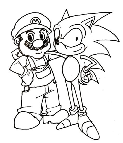 Get This Printable Sonic Coloring Pages 662626
