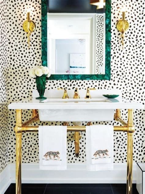 Lovely Small Bathroom Remodel Inspiration Ideas 31 Bold Powder Room