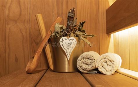 Sauna Valentines Day Stock Image Image Of Broom Relax 267214025