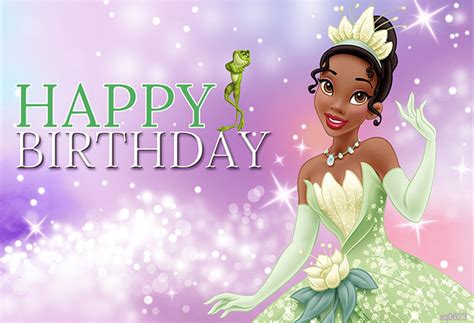 7x5ft Princess And The Frog Tiana Girls Birthday Party Etsy