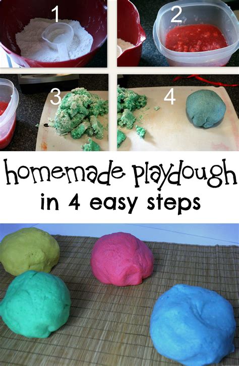 It plays a simple but very rich sound tone. Homemade play dough in 4 easy steps - Tales of Beauty for ...