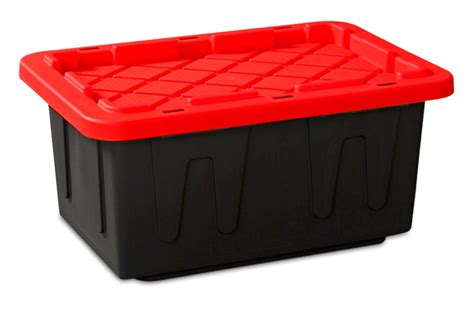 Extra Large 30x20x14 Heavy Duty 27 Gallon Industrial Tough Storage Tote