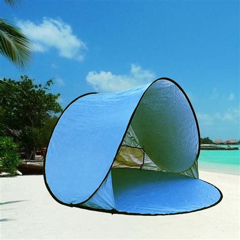 Automatic Pop Up Beach Tent Portable Lightweight Sun Shelter Stable
