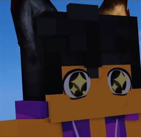 The Face Aaron Makes On The Inside When Aphmau Comes By💜 ️ Aphmau