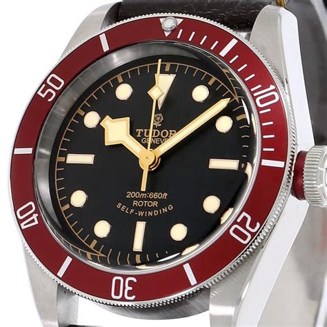 Tudor Black Bay Heritage Stainless Steel Red Diver Watch 79220r At 1stdibs