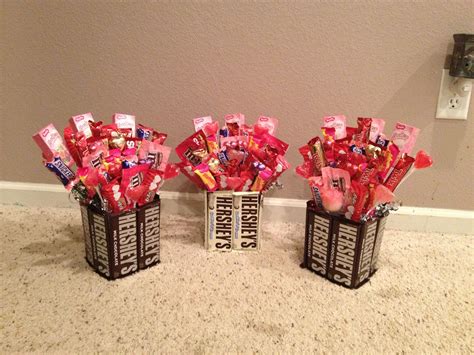See more ideas about valentine, candy bouquet, chocolate flowers bouquet. Valentine Candy Bouquets made for my children ...