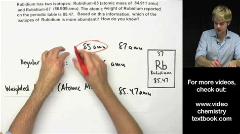 In the average atomic mass gizmo, you will learn how to find the average mass of an element using an instrument called a mass spectrometer. How to Calculate Atomic Mass Practice Problems - YouTube