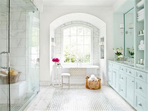 20 Bathrooms With Beautiful Marble Floors