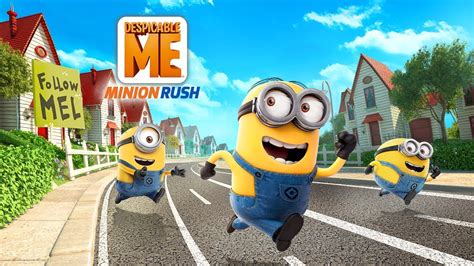 Race with your favorite minions. Despicable Me: Minion Rush - Minions on Strike Trailer ...