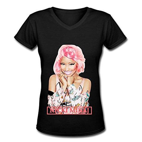 Tbtj Nicki Minaj V Neck T Shirt For Women Small T Shirts For Women Customise T Shirt V Neck