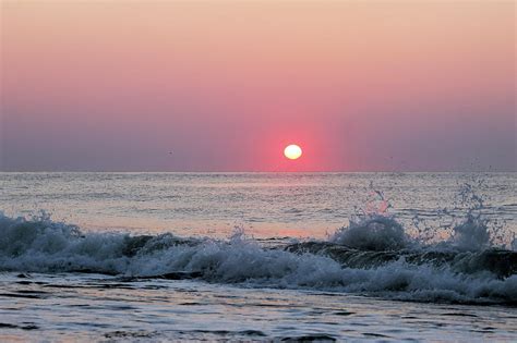 Sunrise Splash Photograph By Robert Banach Fine Art America