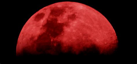 El próximo eclipse total de luna será el 28 de septiembre de este año. Luna de Sangre anuncia terrible profecía