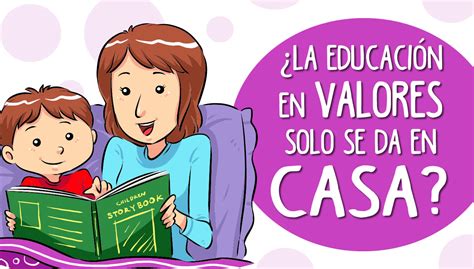 ¿la EducaciÓn En Valores Solo Se Da En Casa