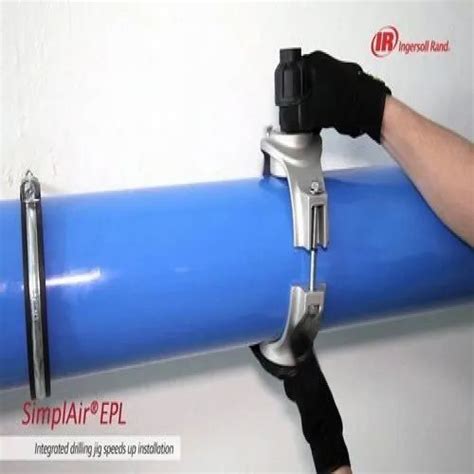 Aluminum Simplair Compressed Air Piping System For Pipe Line For Plant