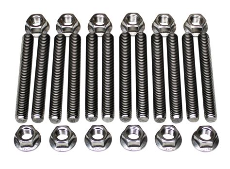 Extra Long Exhaust Manifold Stainless Stud Kit For Early 59l Cummins