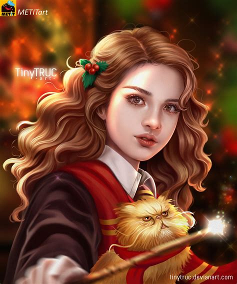 Harry Potter And Hermione Granger Fan Art