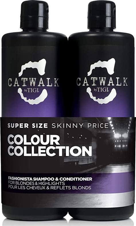 Catwalk By Tigi Fashionista Shampooing Et Apr S Shampooing Violets Pour