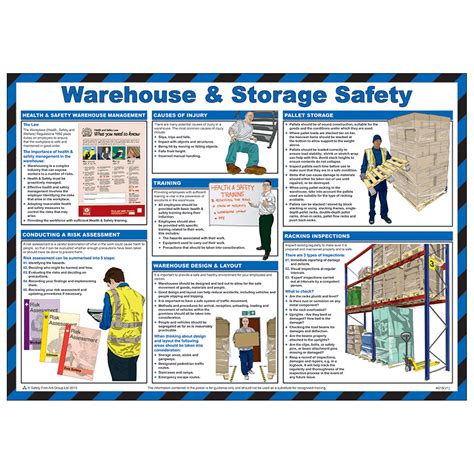 Warehouse And Storage Safety Poster