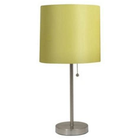 50s pair glass table lamps yellow lace shades girls bedroom. Yellow lamp shade | Yellow lamp shades, Bedroom night ...