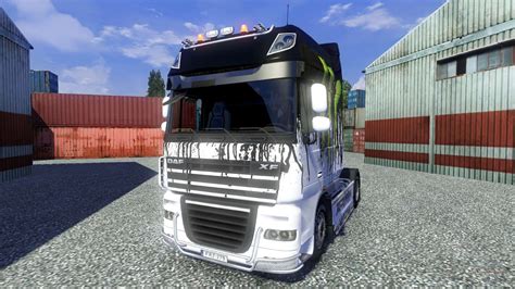 Color Monster Energy For Daf Truck For Euro Truck Simulator 2