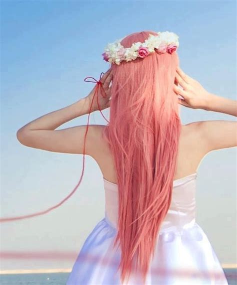 Anime Girl Cosplay Pink Hair Anime Wallpaper HD