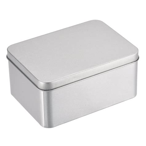 Uxcell Metal Tin Box 492 X 354 X 236 Empty Tinplate Storage