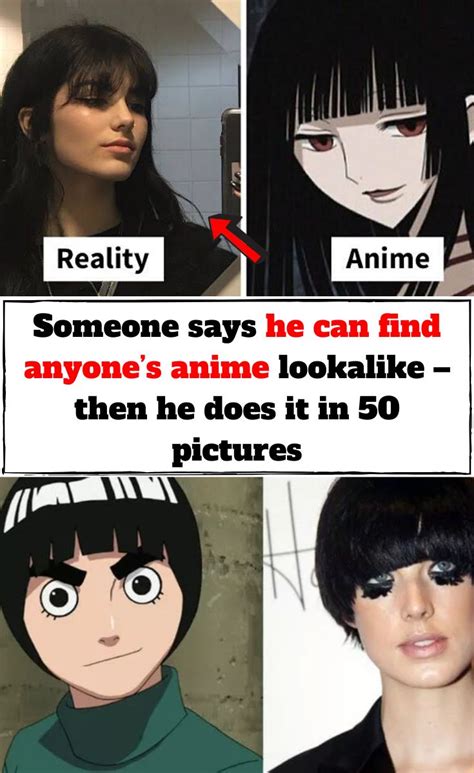 Someone Says He Can Find Anyones Anime Lookalike Then He Does It In