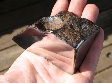 This Is A Cut And Polished Chinga Meteorite Twistedsifter