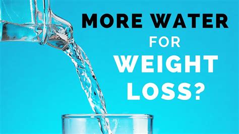 Ways Drinking Water Helps You Lose Weight Faster YouTube