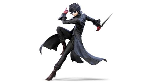 Smash Bros Ultimate Render For Persona 5s Joker Found On Nintendos