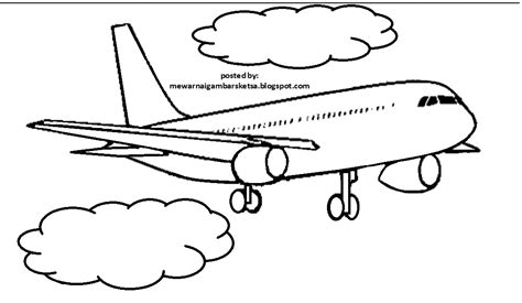 Gambar lukisan orang sedang belajar : Mewarnai Gambar: Contoh Mewarnai Gambar Pesawat Terbang