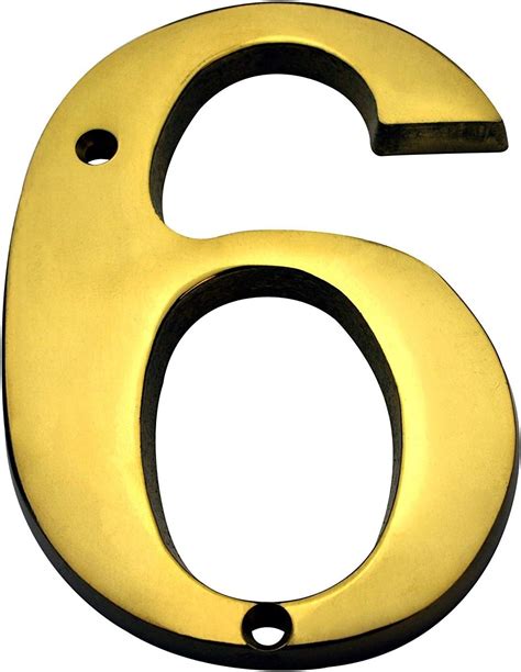 Bolton Hardware Number 6 4 Inch Solid Brass Bright Brass