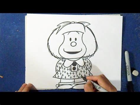 Felipe felipe es un niño muy imaginativo y un buen amigo de mafalda, manolito, susanita, miguelito y libertad. Cómo dibujar a Mafalda | How to draw Mafalda - YouTube