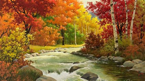 45 Fall Landscape Desktop Wallpaper On Wallpapersafari