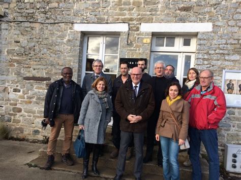 Soizic stokvis vit et travaille à paris. Visite du canton de Guichen - Sylvie Robert Sénatrice