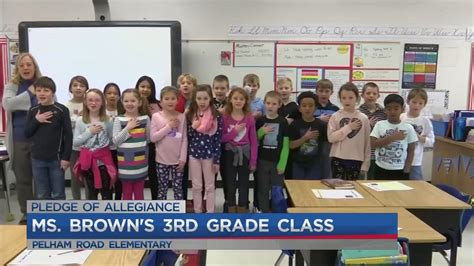 Ms Browns 3rd Grade Class At Pelham Road Elementary Youtube