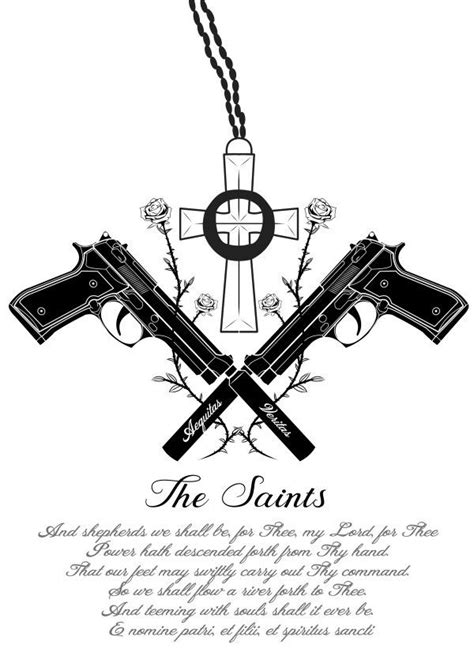 The Saints V3 Fanart From Poster Picture Metal Print Paint By