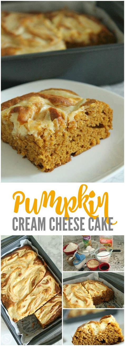Pumpkin Cream Cheese Cake Recipe Passion For Savings