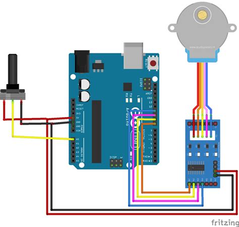 Stepper Motor Control With Potentiometer And Arduino