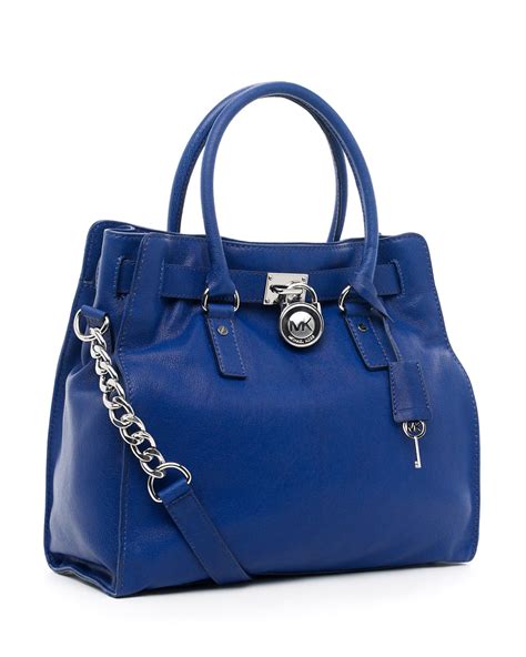 Michael Kors Handbags Blue Color Iqs Executive